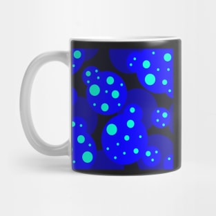 starry night pop art polka dots Mug